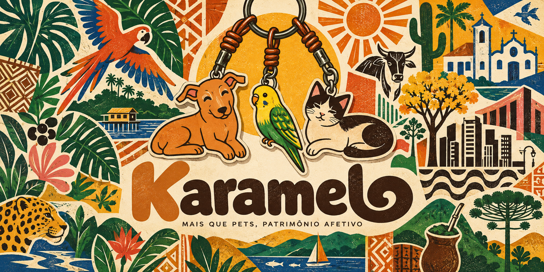 Karamelo — mais que pets, patrimônio afetivo